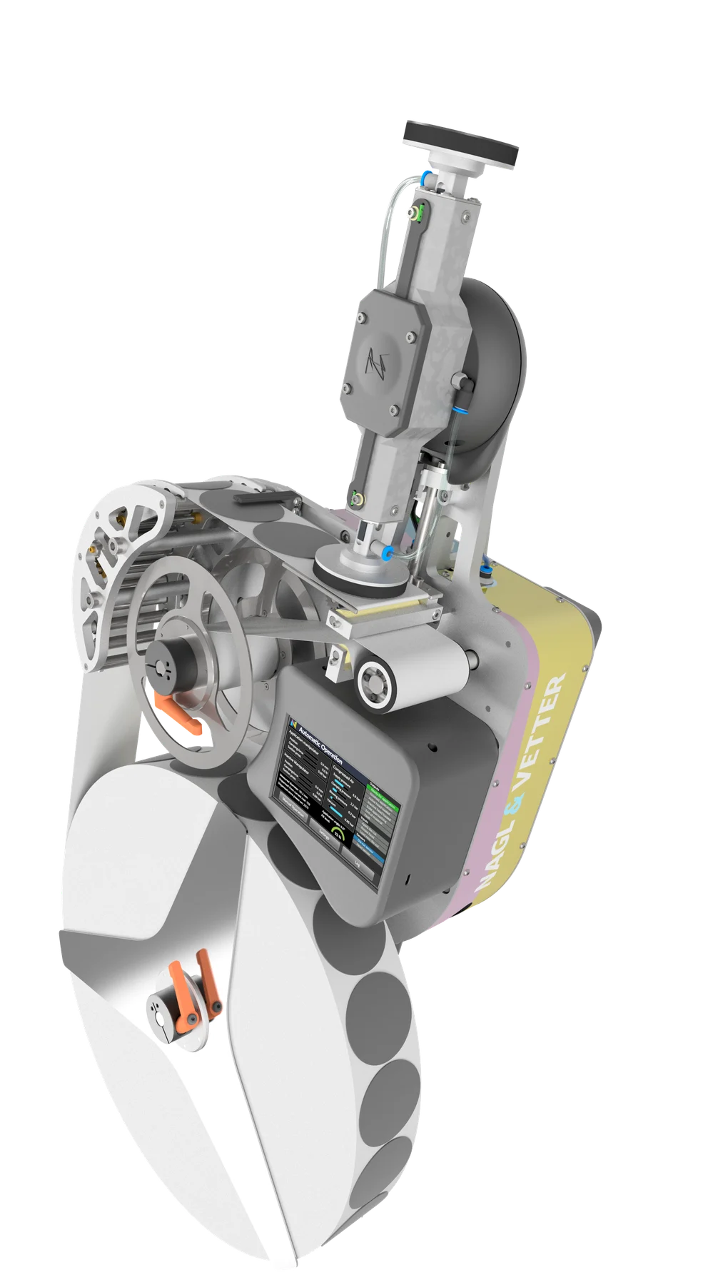 i-DCA 系统的 CAD 视图